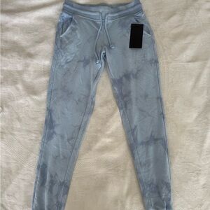 90 Degree by Reflex blue tie-dye joggers NWT